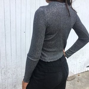 Zara Tops - HP⭐️ Zara Semi-Sheer Long Sleeve Crop Top Zara Tops - HP⭐️ Zara Semi-Sheer Long Sleeve Crop Top